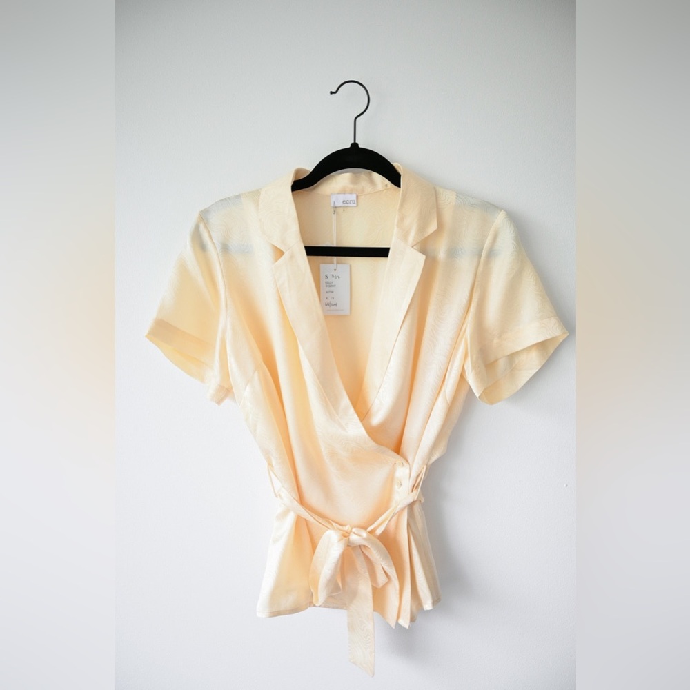 Ecru Blouse NWT , 70's Vibes